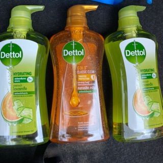 เจลอาบน้ำ Dettol ขนาด 500ml ราคาต่อชิ้น