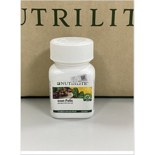 Nutrilite Iron-Folic 🇲🇾 / สปิแนช พลัส / มีแคลเซียมเสริมธาตุเหล็กและ โฟเลตสูง(120 เม็ด)