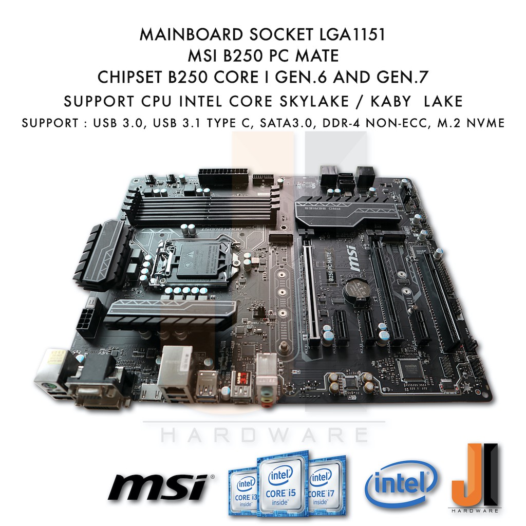 Meleg Ut Haz Asz Msi B250 Pc Mate Cpu Support Joyscards Com