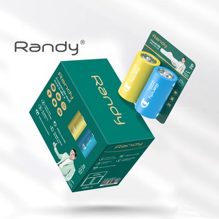 [3แถม1แผง]Randy Manganese Battery ถ่าน D แมงกานีส แบตเตอรี่ ความจุสูง ถ่าน วิทยุ ของเล่น ถ่านไฟฉาย นาฬิกา เก็บได้นาน3ปี