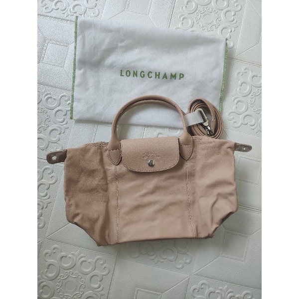 Longchamp cuir S ของแท้ รุ่นหนังแกะ พร้อมสายสะพาย