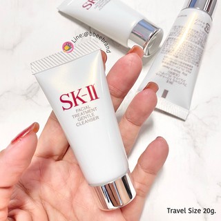 แท้!SK-II Facial Treatment Gentle Cleanser20gโฟมล้างหน้าเนื้อเนียนละเอียดขจัดคราบสกปรก เซลล์ผิวเสื่อมสภาพออกอย่างอ่อนโยน