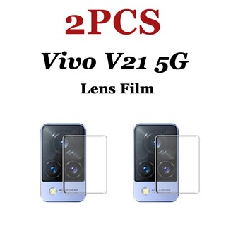 2PCS ฟิล์มกระจกติดกล้องหลัง Vivo V21 V25 V23 5G V23E V21E V20 Pro SE กล้อง เลนส์ ฟิล์ม