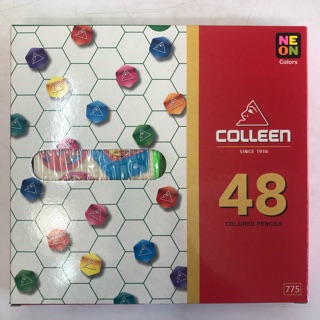 สีไม้ครอลีน colleen 48สี ดินสอสี (1หัว)