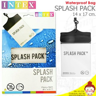 ซองพลาสติกกันน้ำ Intex Splash Pack ซองใสเงิน / โทรศัพท์ / บัตรต่างๆ เวลาไปเที่ยวทะเล