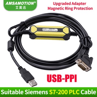 Sz YY USB-PPI สายเคเบิลโปรแกรมมิ่ง Siemens S7-200 PLC USB PPI 6ES7 901-3DB30-0XA0 ดาวน์โหลด MPI