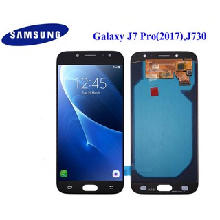 จอ LCD.Samsung Galaxy J7 Pro(2017),J730+ทัชสกรีน(Or.+iC) ดำ ฟ้า ทอง ชมพู