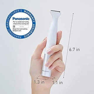 Panasonic Bikini Trimmer and Shaver for Women ES-WV62B with 4 Attachments for Gentle Grooming / ES-246-AC