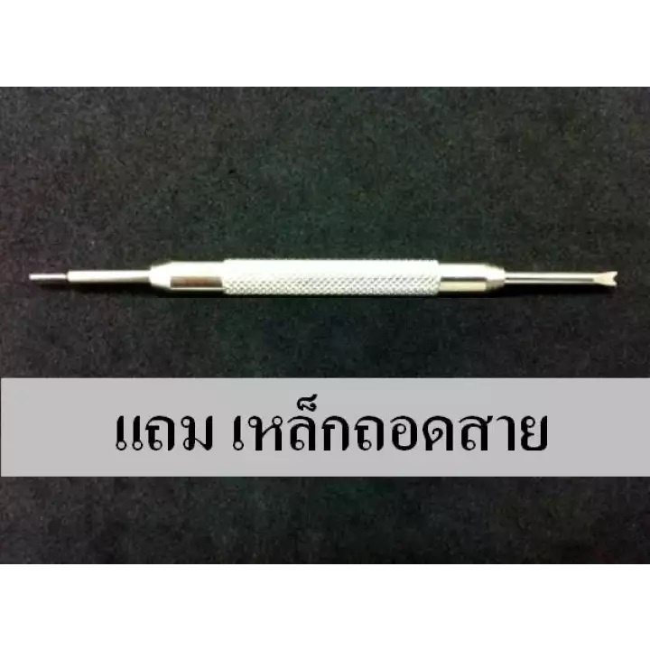 barel แถม สปริง Q uick +เหล็กถอด สายนาฬิกา ยาง ซิลิโคน สาย ลาย waffle เข็มขัดแสตนเลส ไซส์ 22 มม. R026 22