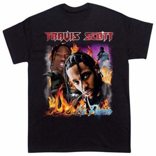 เสื้อยืด TRAVIS SCOTT 2.0 RAP TEE/TRAVIS SCOTT T-SHIR/TRAVIS SCOT