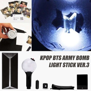 แท่งไฟแท่งไฟศิลปินเกาหลี Bts Army Bomb Light Ver . 3