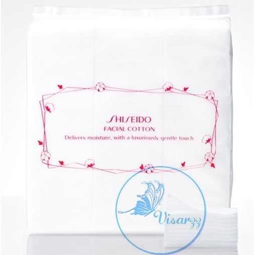(แท้ ฉลากไทย) Shiseido Facial Cotton 80g จำนวน 165 แผ่น สำลีเนื้อนุ่ม ไม่ยุ่ยง่าย ไม่เปลีองเวลาใช้