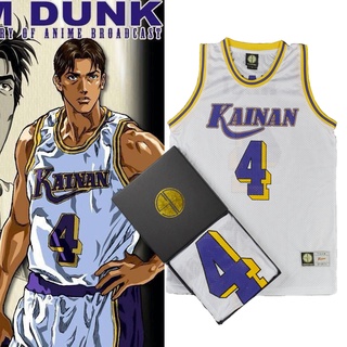 ชุดเครื่องแบบนักเรียน Sd Slam Dunk Uniform Hainan No. เสื้อกีฬาบาสเก็ตบอล 4 Mu Shen One สีดํา (ไม่มีกล่อง)