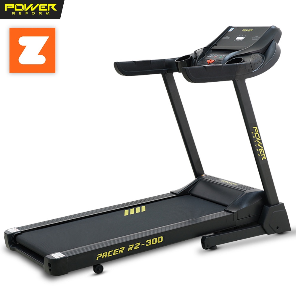 POWER REFORM ลู่วิ่งไฟฟ้า 3.5 แรงม้า รุ่น PACER ต่อ ZWIFT ได้ สายพาน 46 x 123 ซม. ลู่วิ่งออกกำลังกาย