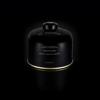 Helinox NoxPro แก๊สกระป๋องสำหรับชาวแคมป์ Gas บรรจุในกระป๋องสีดำ เรียบหรู มีสไตล์ ในแบบฉบับ Helinox