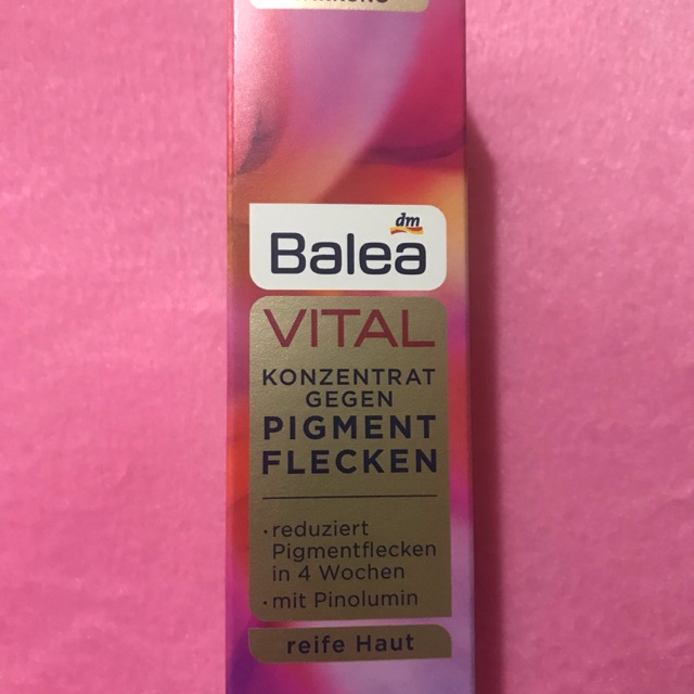 Balea vital pigment flecken