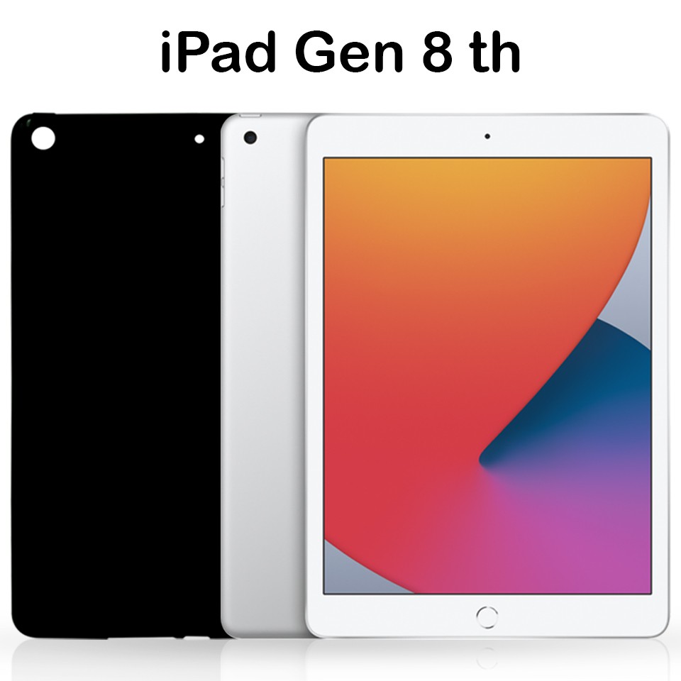 เคสใส เคสสีดำ ไอแพด 10.2 / iPad 8 / iPad 9 Case Tpu For Apple iPad 10.2 / iPad 8 / iPad 9 (10.2) lcuY