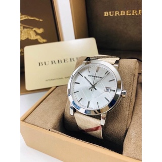 Burberry นาฬิกาข้อมือผู้หญิง Heritage Nova Check Beige รุ่น BU9022