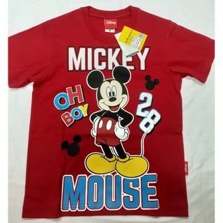 เสื้อคอกลมมิกกี้เม้าส์ Mickey Mouse งานลิขสิทธิ์แท้