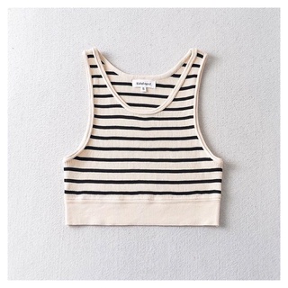 Summer knit vest top ใส่โค้ด SAYASEP1 ลดทันที 65 บาท ขั้นต่ำ 500.-