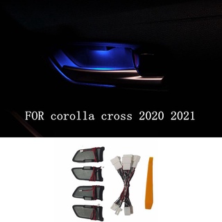 ไฟติดมือจับประตูรถยนต์ สําหรับ Toyota Corolla Cross 2020