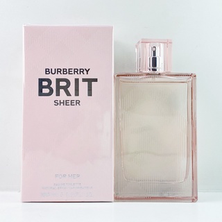 น้ำหอมแท้ Burberry Brit Sheer EDT 100ml พร้อมกล่องซีล