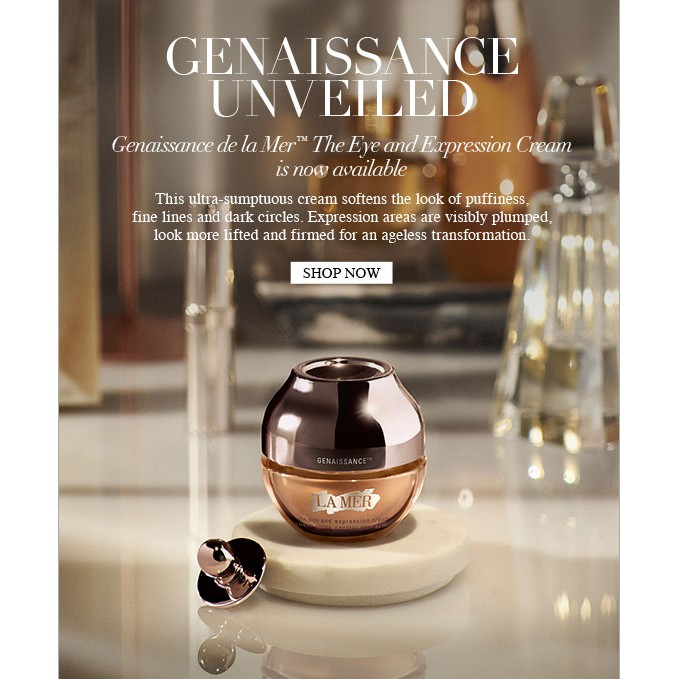 la mer eye expression cream