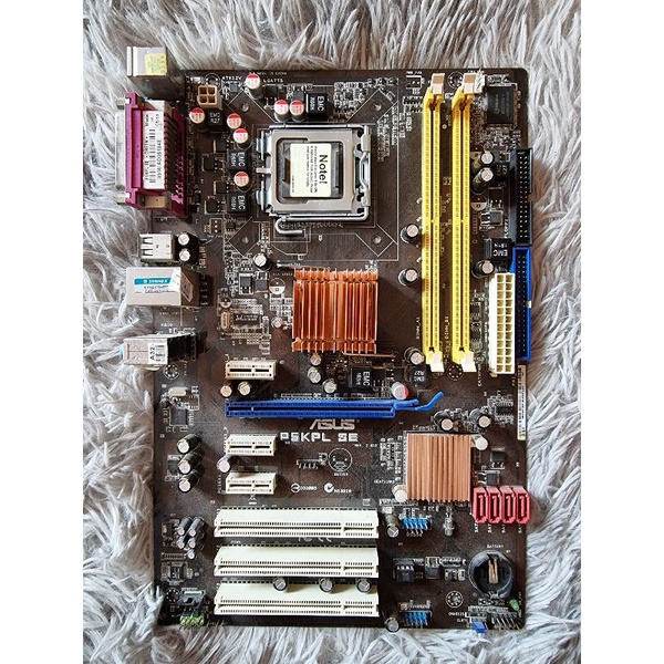 Asus P5KPL SEเมนบอร์ดเดสก์ท็อปG31ซ็อกเก็ตLGA 775 Core Pentium Celeron DDR2 4G U ATX BIOSเดิมใช้เมนบอ