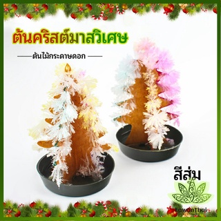 Lawan ต้นคริสต์มาสวิเศษ ต้นไม้กระดาษดอก ของขวัญแสนสนุก  magical christmas tree