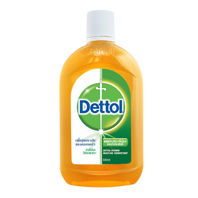 Dettol เดทตอล น้ำยาฆ่าเชื้อโรค เอนกประสงค์ 500 มล. (8850360023087)