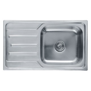 Embedded sink BUILT-IN 1B1D HAFELE HERCULES 495.39.296 RH Sink device Kitchen equipment อ่างล้างจานฝัง ซิงค์ฝัง 1หลุม 1ท