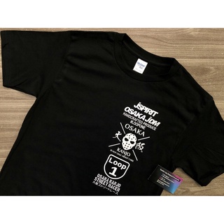 ✓✼⊙JSpirit Handcrafted Osaka Japan Loop JDM (Black Tshirt)