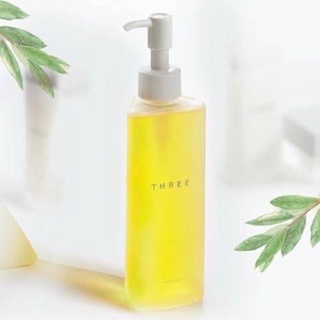 🧏🏻‍♀️💦Three cleansing oil 185m #ขวดเหลี่ยม💛  #พร้อมส่ง🙋🏻‍♀️🙋🏻‍♂️🙋🏻 1390บาท ป้ายไทย สูตรขายดี ราคาเต็ม1900บาท