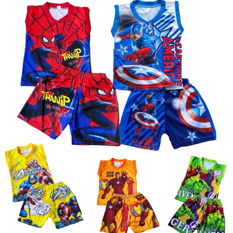 ชุดเซตเด็กผ้ามันไซส์M