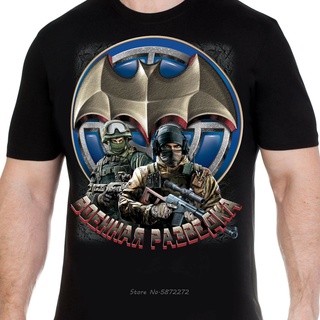 [COD]มาใหม่ เสื้อยืดลําลอง แขนสั้น ระบายอากาศ ลายทหารรัสเซีย สําหรับเป็นของขวัญวันเกิด
