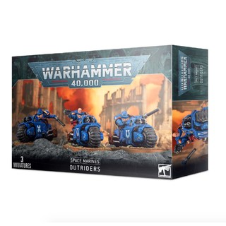 [GWพร้อมส่ง]Warhammer :40K : SPACE MARINES OUTRIDERS โมเดลเกมส์สนามจำลอง