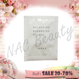 Three Balancing Cleaning Oil Gel 2 กรัม_แบบซอง