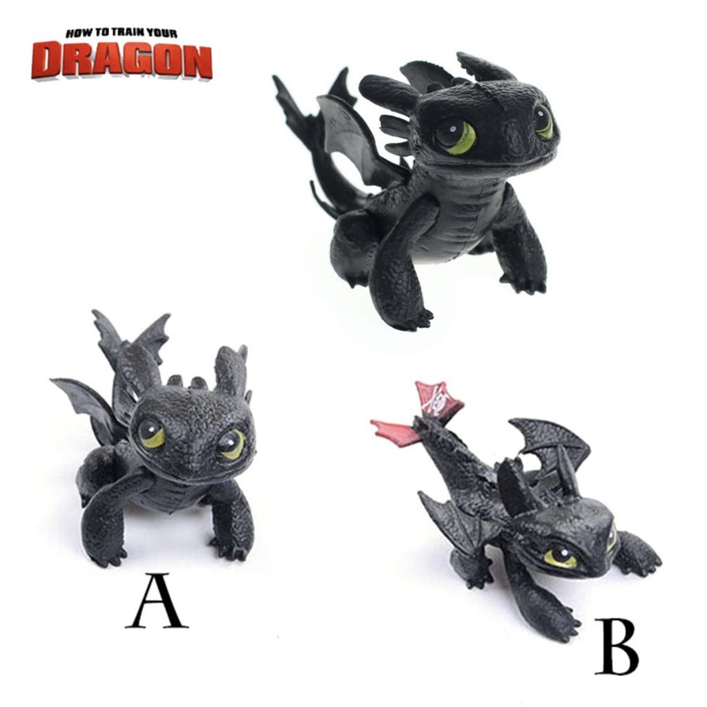 โมเดลมังกรเพลิงนิล Dragon Night Fury รูปที่ 2