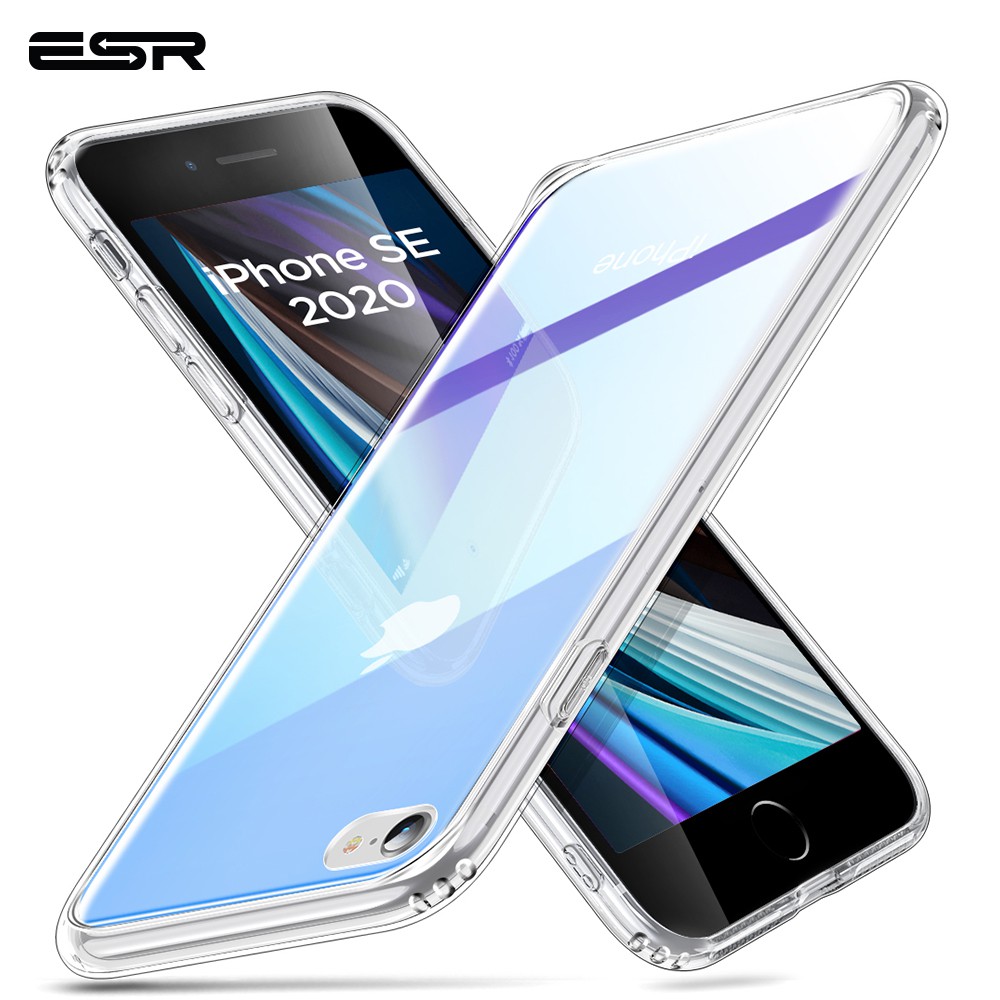 ESR Ice Shield TemperedGlass Case for iPhone SE 3SE 28 เคสไอโฟน เคสมือ