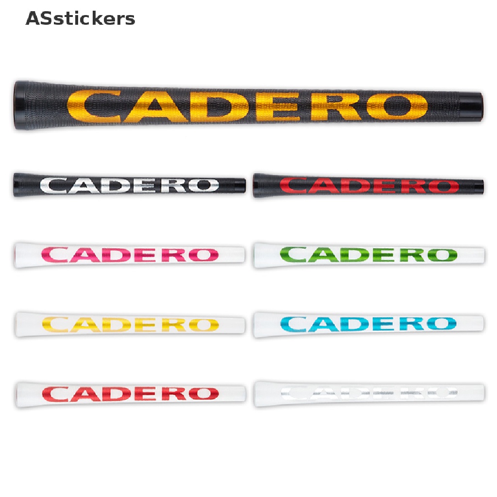 [ASstickers] Cadero ด้ามจับไม้กอล์ฟ แบบใส 2X2PENTAGON 12 สี
