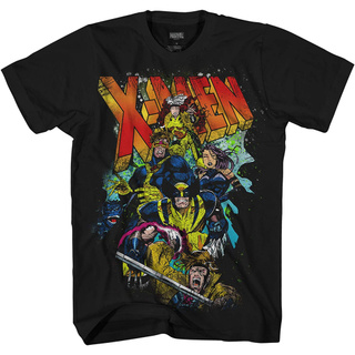 T-shirt  เสื้อยืด พิมพ์ลายการ์ตูน Marvel X-Men 90s สําหรับผู้ชายS-5XL