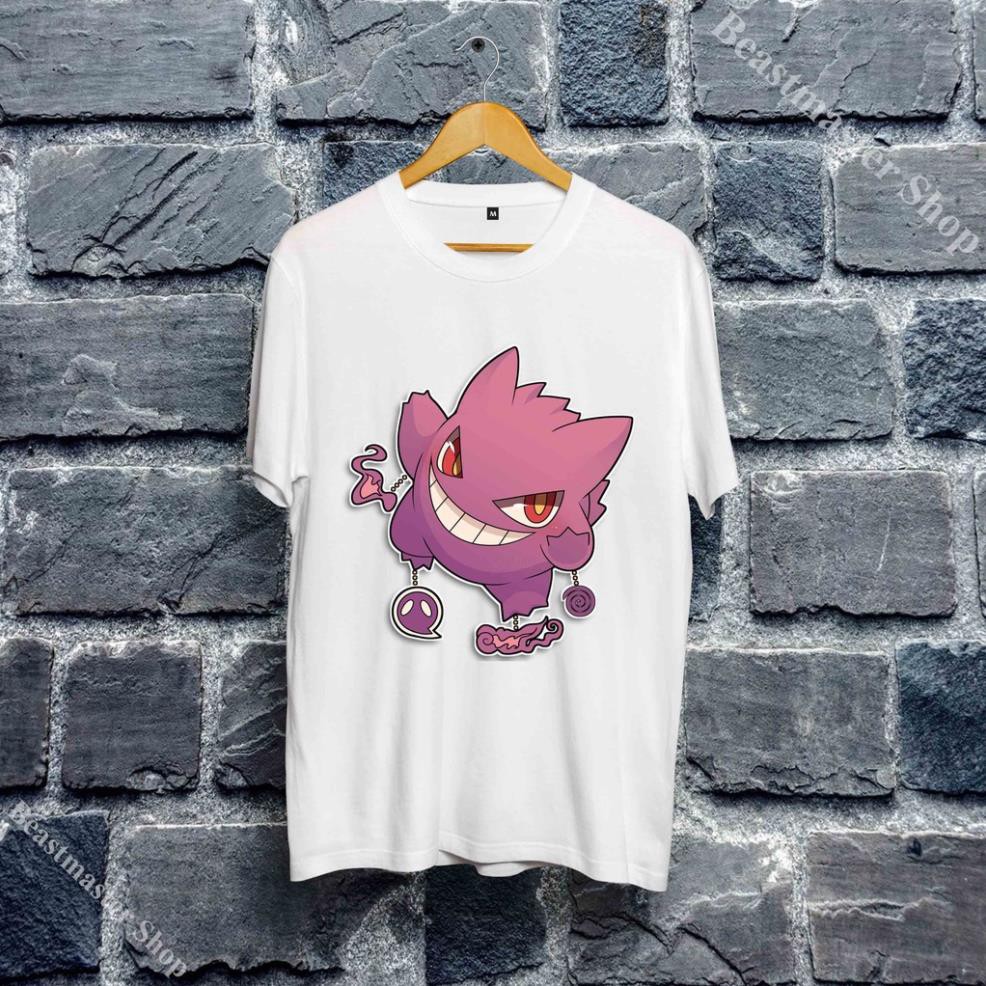 Gengar เสื้อ unisex - เสื้อ Gangar Unisex - เสื้อยืดบุคลิกภาพ Gengar - GGR-004