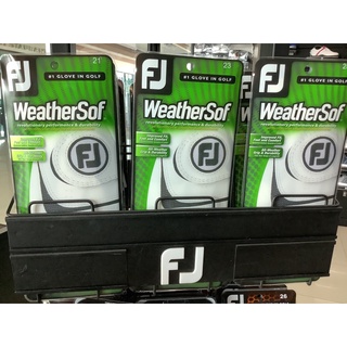ถุงมือกอล์ฟ WeatherSof FootJoy by TITLEIST Real ของแท้ Real หนัง PU แข็งแน่นกระชับมือ
