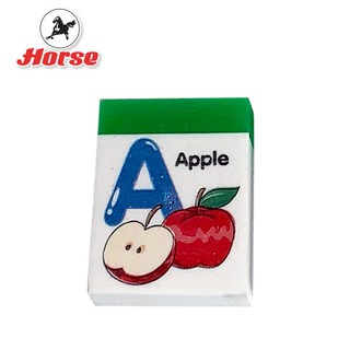 HORSE ตราม้า ยางลบดินสอ ABC 1x48ก้อน/กล่อง