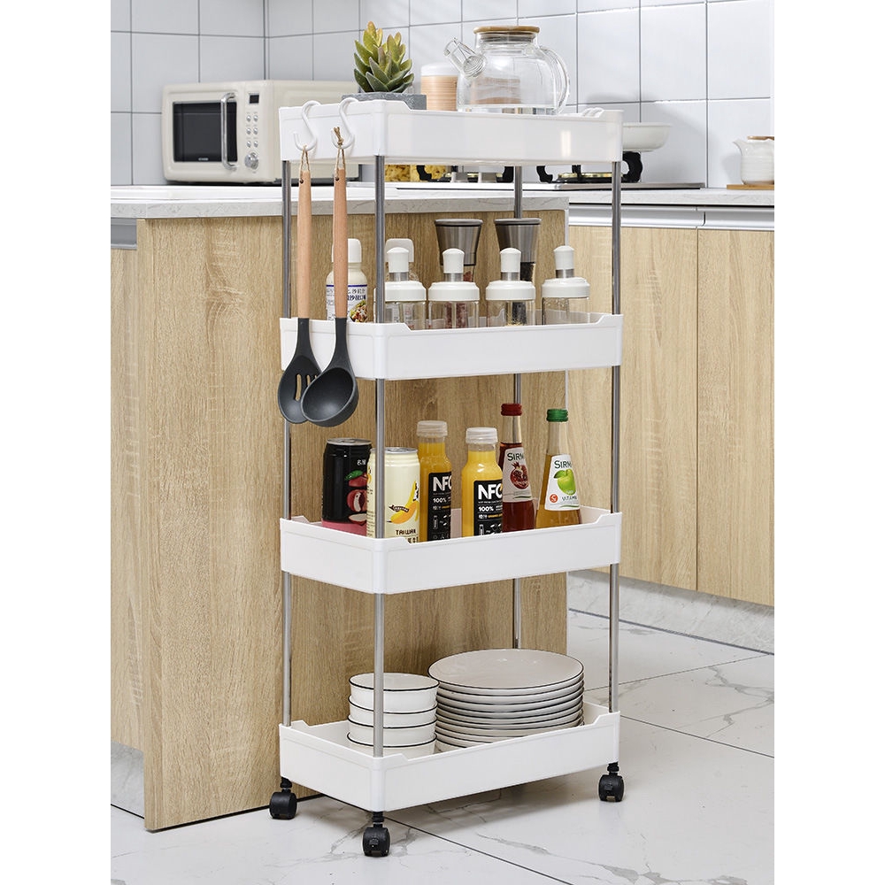 Vegetable Rack Fruit Basket Rack Kitchen Storage Rack Gap Mobile Gap