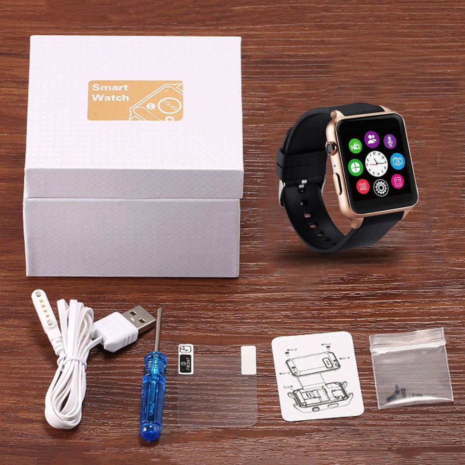 GT88 Heart Rate Monitoring Pedometer Watch For Android For IOS Smart Watch QKC311