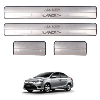 ชายบันได กันรอย ประตู ที่เหยียบขึ้นรถ โตโยต้า วีออส vios ปี 2013-2016