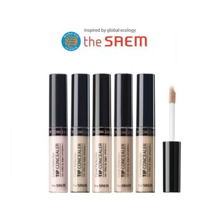 [THE SAEM] Cover Perfection Tip Concealer 6.5g  คอนซีลเลอร์ ปกปิดรอยคล้ําใต้ตา  สินค้าเกาหลีแท้ๆส่งตรงจากเกาหลี