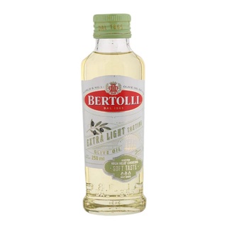 Bertolli Extra Light Tasting Olive Oil เบอร์ทอลลี่ เอ็กซ์ตร้า ไลท์ เทสติ้ง น้ำมันมะกอกปรุงอาหาร ผ่านกรรมวิธี 250 มล