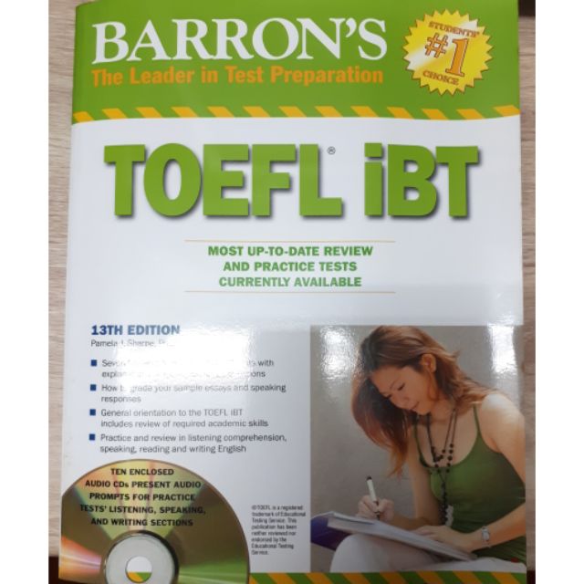 Toefl iBT หนังพร้อม CD 10 แผ่น (อ่านก่อนสั่งซื้อ)